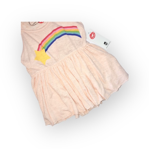 Deadstock: new Wildfox ☻ Grunge Fest Rainbow Irish Tank Top ☻ BBJ Material Small - Picture 8 of 16